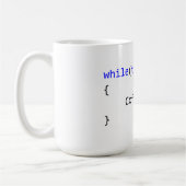 Unbegrenzte Kaffeepause-Schleife Kaffeetasse (Links)