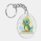 Unbegrenzte Neugier Schlüsselanhänger (Vorderseite links)