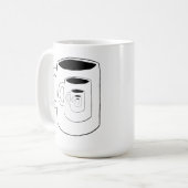 Unbegrenzte Regression Kaffeetasse (Vorderseite Links)