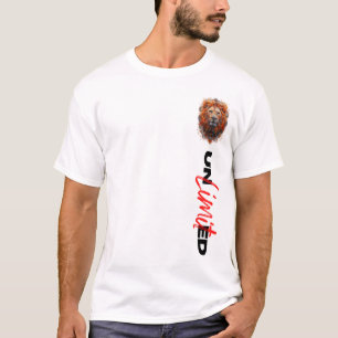 Unbegrenzter Lion Regulärer T - Shirt