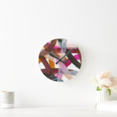 Unbegrenzter Weg II Runde Wanduhr (Zuhause)