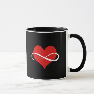 Unbegrenztes Herz Tasse