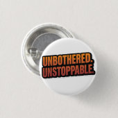 UNBEGRIFFEN - Fett Motivierend Vinyl Button (Vorne & Hinten)