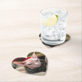 Unbehaarte Katze - weißer Elefant-Geschenk Untersetzer (Vor Ort)