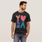 Unbehagen beim Yoga-Training T-Shirt (Vorne ganz)