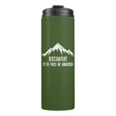 Unbehagen ist der Preis für die Aufnahme Thermosbecher (Vorderseite)