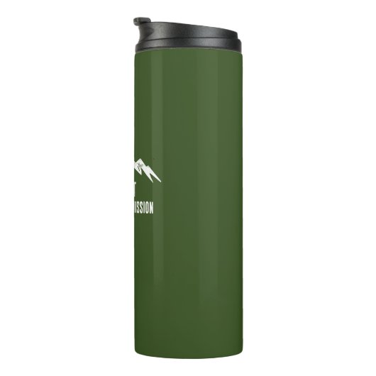 Unbehagen ist der Preis für die Aufnahme Thermosbecher (Nach rechts gedreht)