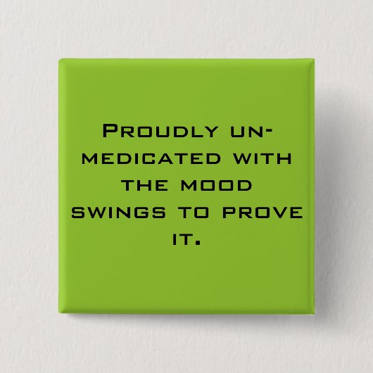 Unbehandelter Knopf Button (Vorderseite)