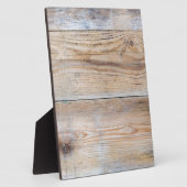 Unbehandeltes Holz Fotoplatte (Seite)