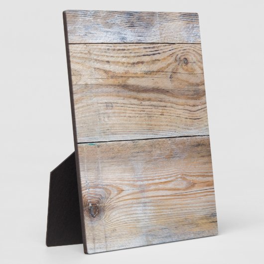 Unbehandeltes Holz Fotoplatte (Seite)