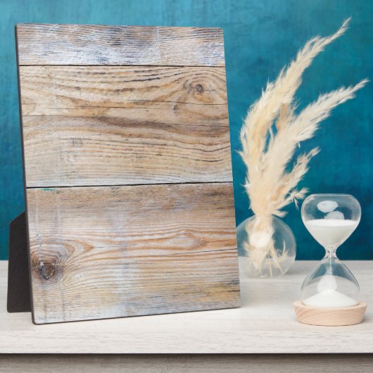 Unbehandeltes Holz Fotoplatte (Seite)