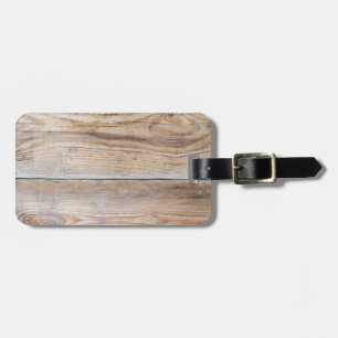 Unbehandeltes Holz Gepäckanhänger
