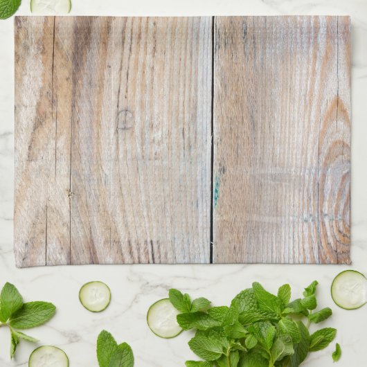 Unbehandeltes Holz Handtuch (Gefaltet)