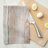 Unbehandeltes Holz Handtuch (Viertel Falte)