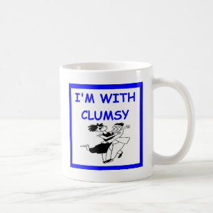 unbeholfener Tänzer Kaffeetasse