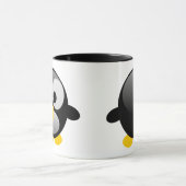 Unbeholfener Tux Pinguin Linuxs Tasse (Zentrum)