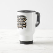 Unbekannt heute, unvergesslich morgen reisebecher (VorderseiteRechts)