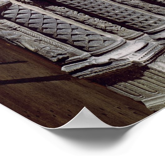 Unbekannte Figur, König Solomon Poster (Ecke)