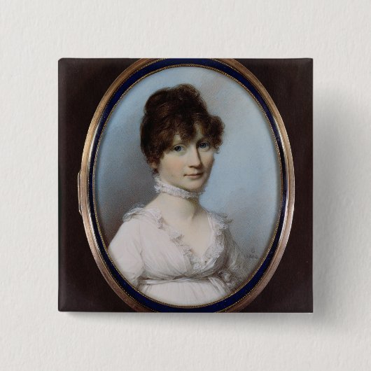 Unbekannte Frau Button (Vorderseite)