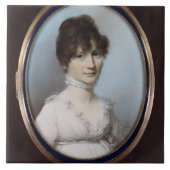 Unbekannte Frau Fliese (Vorderseite)