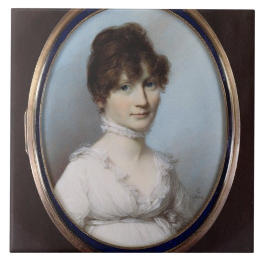 Unbekannte Frau Fliese (Vorderseite)