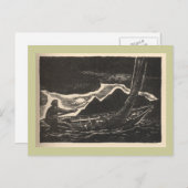 Unbekannte Gewässer Postkarte (Vorne/Hinten)