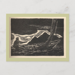 Unbekannte Gewässer Postkarte
