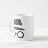 Unbekannte Moduskaffee-Tasse Kaffeetasse (Vorderseite Links)