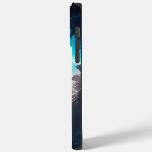 Unbekannter Planet Case-Mate iPhone Hülle (Rückseite / Links)