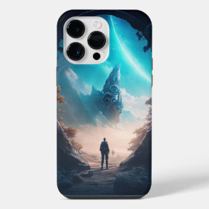 Unbekannter Planet iPhone 14 Pro Max Hülle