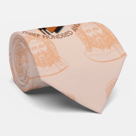 Unbekannter spartanischer 301. krawatte (Gerollt)