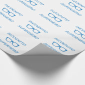 Unbekannter Superheld 1BL Geschenkpapier (Ecke)