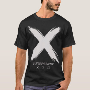 Unbekanntes Identitäts-Dunkles-Gotisches-Geometris T-Shirt