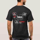 Unbekümmert Geist-T - Shirt (Rückseite)