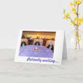 Unbekümmerte Geburtstags-Wünsche Karte (Gelbe Blume)