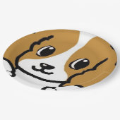 unbekümmerte kcs, die blenheim spähen pappteller (Schrägansicht)