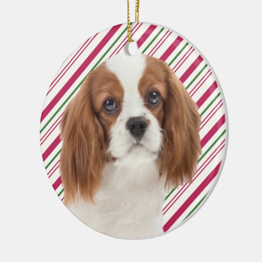 Unbekümmerte Königcharles Keramik Ornament (Links)