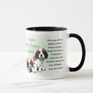 Unbekümmerte Königcharles Spaniel-Geschenk-Tassen Tasse