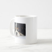 Unbekümmerte Königcharles Spaniel-Kaffeetasse Tri Kaffeetasse (Vorderseite Links)