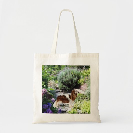 Unbekümmerte Königcharles Spaniel-Taschen-Tasche Tragetasche (Vorne)
