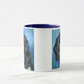 Unbekümmerte Königcharles Spaniel-Tasse Tasse (Zentrum)