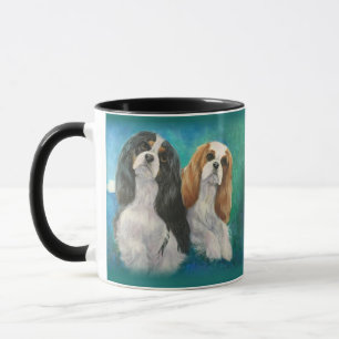 Unbekümmerte Königcharles Spaniel-Tasse Tasse