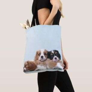 Unbekümmerte Königcharles Spaniel-Welpen Tasche