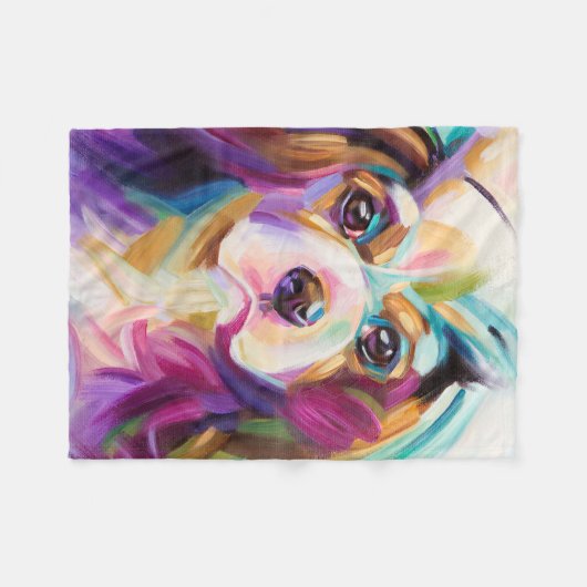 Unbekümmerte Kunst-Fleecedecke Fleecedecke (Vorderseite (Horizontal))