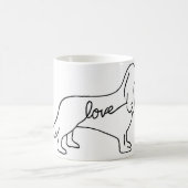 Unbekümmerte Liebe-Tasse Tasse (Mittel)