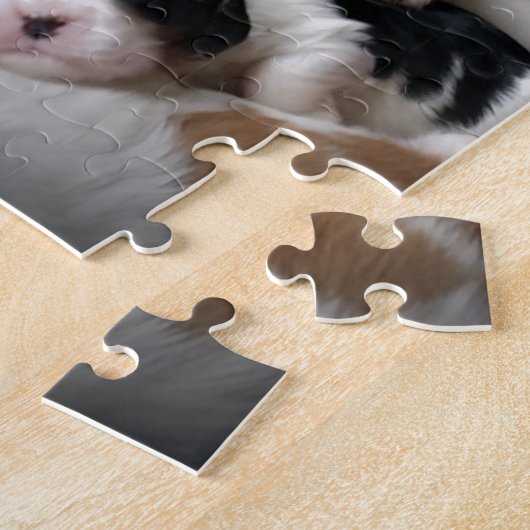 Unbekümmerte Mama und Babys Puzzle (Seite)