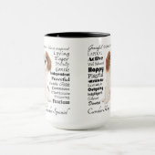 Unbekümmerte Merkmal-Tasse Tasse (Zentrum)