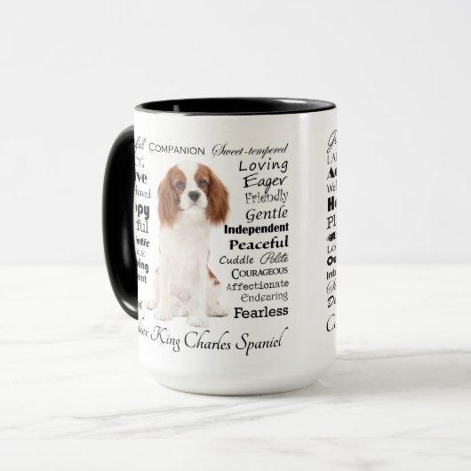 Unbekümmerte Merkmal-Tasse Tasse (Vorderseite Links)