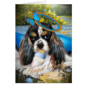 Unbekümmerter König Charles Baby Card