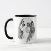 Unbekümmerter König Charles Drawing Tasse (Links)